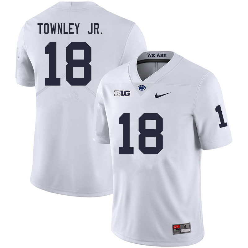 NCAA Nike Men's Penn State Nittany Lions Davon Townley Jr. #18 College Football Authentic White Stitched Jersey UUE7798CS